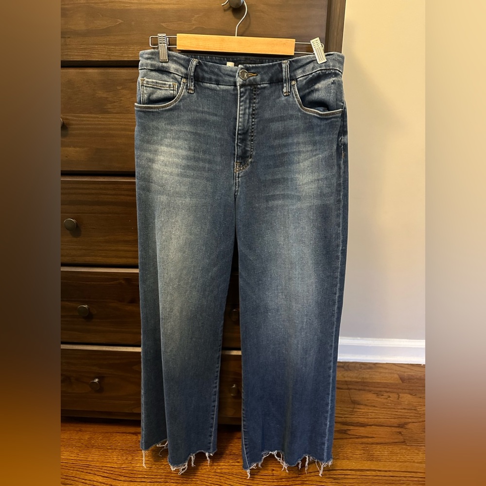 KUT from the Kloth Fab Ab Wide Leg Jeans